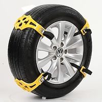 Car Tire Snow Chain Durable Winter Wheels Tyre Anti-Skid Snow Ice Chains Belt Emergency Safety Driving Car Chains Lightinthebox - thumbnail
