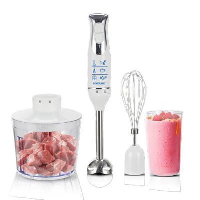 Sonashi 4-In-1 Hand Blender With Calibrated Beaker Chopper And Whisk 700 Ml 600 W Black - SHB-187JCW Sonashi 4-In-1 Hand Blender With Calibrated Beaker Chopper And Whisk 700 Ml 600 W Black - SHB-187JCW