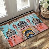 Vintage Mosque Doormat Non-Slip Oil Proof Rug Indoor Outdoor Mat Bedroom Decor Bathroom Mat Entrance Rug Door Mat Lightinthebox