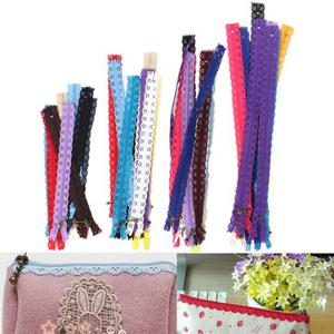 10pcs Nylon Coil Lace Zippers Tailor Craft For Purse Bag Clothes DIY
