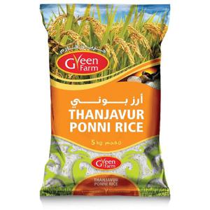 Green Farm Thanjavur Ponni Rice 5Kg