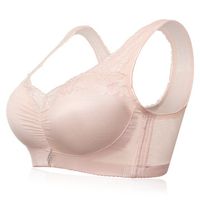 Breathable Lace-trim Side Support Bras