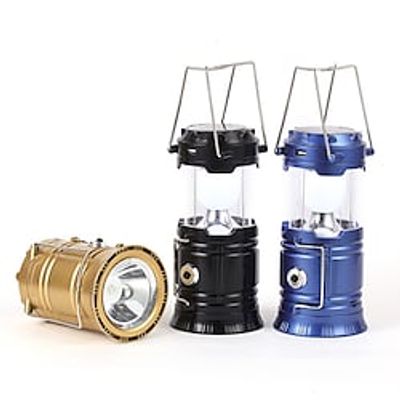 Camping Lanterns  Tent Lights USB LED Light Waterproof LED Emitters Portable Waterproof Cool Lightweight Travel Size Durable Camping / Hiking / Caving Everyday Use Hunting Random Colors miniinthebox