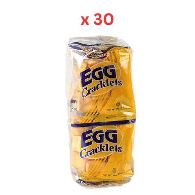 Lauras Egg Cracklets (10X20G) 200 G Pack of 30