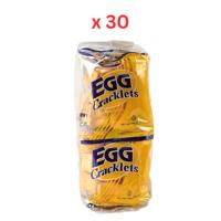 Lauras Egg Cracklets (10X20G) 200 G Pack of 30