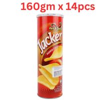 Oriental Jacker Potato Crisps Original, 160 Gm Pack Of 14 (UAE Delivery Only)