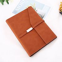 Binder Notebook Lined A5 5.8×8.3 Inch Solid Color PU SoftCover Portable 200 Pages Notebook for School Office Business miniinthebox Binder Notebook Lined A5 5.8×8.3 Inch Solid Color PU SoftCover Portable 200 Pages Notebook for School Office Business miniinthebox