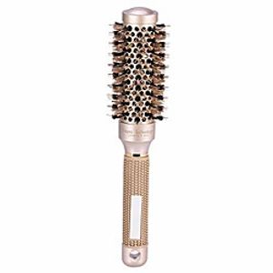 curly hair brush 4 sizes ceramic hair brush, wild boar hair brush, round ionic ceramic nano hair brush, hair dryer brush, curly brush for home and hairdressing(32mm) miniinthebox