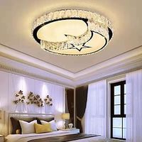 50cm Unique Design Ceiling Lights Stainless Steel Electroplated Modern 220-240V Lightinthebox - thumbnail