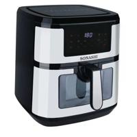 Sonashi Digital Air Fryer 9.5 L 1800 W SAF-950 Black/Silver