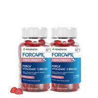 Forcapil Growth Gummies Pack 2x60 - thumbnail