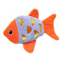 Wild Catz Fisheyz Catnip Cat Toy - 9.5 X 11.5Cm - Multicolors 1Pc