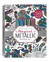 Hinkler Kaleidoscope Magical Metallic Marker Kit Hinkler Kaleidoscope Magical Metallic Marker Kit