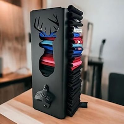 Can Cooler Holder with Bottle Opener, Wall Mounted Can Cooler Holder, 2 in 1 Can Cooler Holder, Ergonomic Magnetic Metal Can Cooler Dispenser Lightinthebox