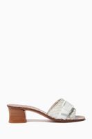 Ravello Patent Leather Mule Sandal - thumbnail