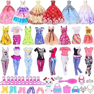 39 Sets 11.5-inch And 30cm Doll Clothing Accessories Toys Cross Border Kindergartens And Sweet Barbie Dolls Lightinthebox 39 Sets 11.5-inch And 30cm Doll Clothing Accessories Toys Cross Border Kindergartens And Sweet Barbie Dolls Lightinthebox