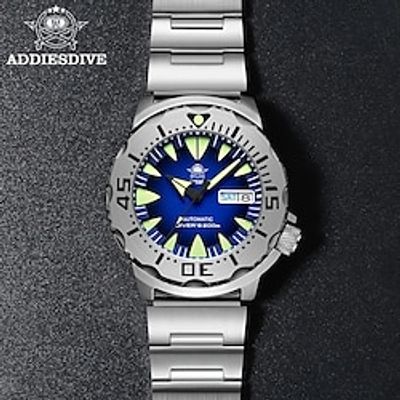 Men Mechanical Watch Luxury Large Dial Sports Fashion Automatic Self-winding Luminous Calendar Waterproof Stainless Steel Strap Watch miniinthebox Men Mechanical Watch Luxury Large Dial Sports Fashion Automatic Self-winding Luminous Calendar Waterproof Stainless Steel Strap Watch miniinthebox