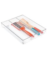 Interdesign Linus Utensil Organiser 13.7 x 10.5 x 2 inch Clear Interdesign Linus Utensil Organiser 13.7 x 10.5 x 2 inch Clear