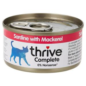 Thrive Complete Cat Sardine with Mackerel In Gravy 75g