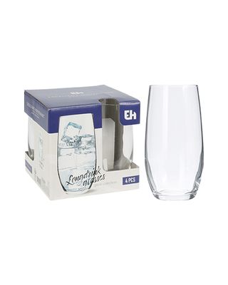 Koopman Drinking Glass 360ML Set of 4