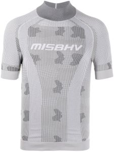 MISBHV high-neck logo T-shirt - Grey