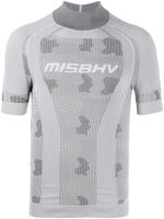 MISBHV high-neck logo T-shirt - Grey - thumbnail