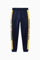 Logo Tape Sweatpants in Fleece - thumbnail