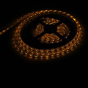 Waterproof 5M 24W 300x3528 SMD Yellow Light LED Strip Lamp (DC 12V) miniinthebox