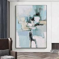 Handmade Oil Paintings Canvas Wall Art Decoration Modern Abstract for Home Decor Rolled Frameless Unstretched Painting Lightinthebox