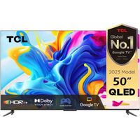 TCL 4K QLED Smart Television 50inch (2023 Model) - 50C645