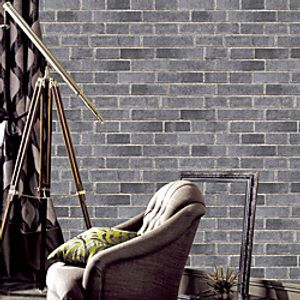 Wallpaper Wall Covering Sticker Film Peel and Stick Removable Modern Faux Brick Non Woven Home Decor 53950cm Lightinthebox