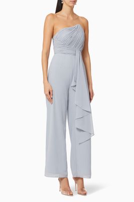 Pleated Bandeau Jumpsuit Pleated Bandeau Jumpsuit