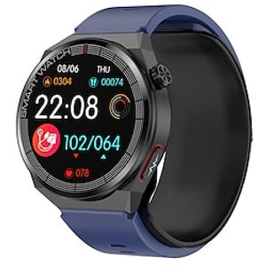 Imosi Air Pump Type Precise Blood Pressure Electrocardiogram Smart Watch Bluetooth ECG Temperature Monitoring Pedometer Compatible with Android iOS Women Men Waterproof Lightinthebox