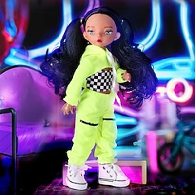 11inch Pi Shuai Doll - Black Hair 360  Joint BJD Girl Interchangeable Doll Children's Toy Lightinthebox