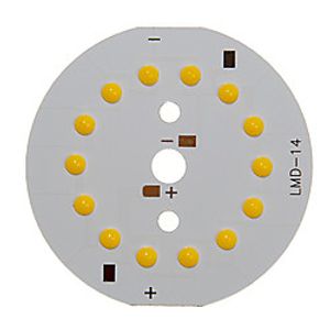 7W 700-770LM Warm White Light DCOB Integrated LED Module (21-24V) miniinthebox