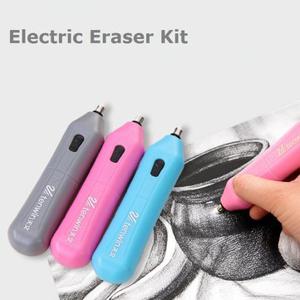Handy Electric Eraser Kit with 10 Eraser Refills Automatic