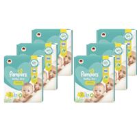 Pampers Baby-Dry Newborn Diapers Size 2 23 x 6