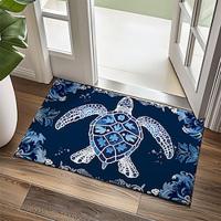 Sea Turtle Doormat Kitchen Mat Floor Mat Non-Slip Area Rug Oil Proof Rug Indoor Outdoor Mat Bedroom Decor Bathroom Mat Entrance Rug Lightinthebox