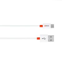 Skross Charge N Sync USB Type-C To USB-A Charging Cable 1m White - thumbnail