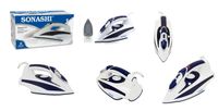 Sonashi Steam Iron With Ceramic Sole Plate 2000W Brown Dark Blue (SI-5 Sonashi Steam Iron With Ceramic Sole Plate 2000W Brown Dark Blue (SI-5