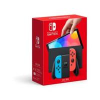 Nintendo Switch OLED Neon with Miitopia Bundle (HAC-S-KBAAAMDE)