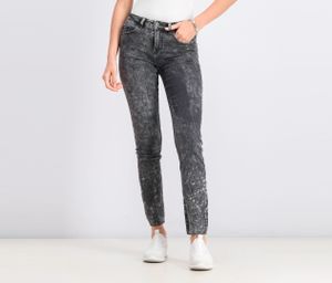 Womens Regular Five Pocket Jeans  Black Wash