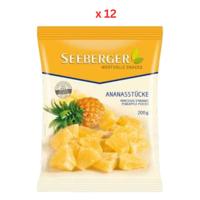 Seeberger Pineapple Pieces 12X200G