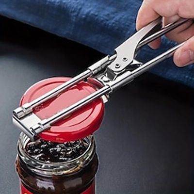 1pc Labor-saving Twist Cap Artifact Adjustable Can Opener Household Condiment Bottle Convenient Non-slip Bottle Opener Cap Opener Outdoor Camping Lightinthebox