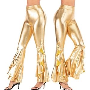 1980s Hip Pop Bell Bottom Pants Abba Costume Women's Cosplay Costume Carnival Performance Prom Pants Lightinthebox