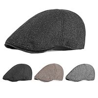 1 pcs Men's Sports  Outdoors Casual Simple Style Beret Hat Sports  Outdoor Daily Lightinthebox - thumbnail