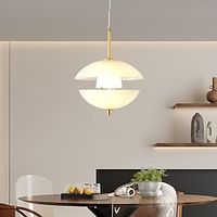 40 cm Dimmable Ceiling Lights Metal Geometrical Painted Finishes Modern 110-120V 220-240V Lightinthebox - thumbnail