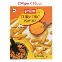 Priya Turmeric Powder 200G Pack of 36