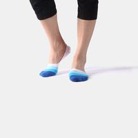 Summer Casual Cotton Stripe Silicone Anti-Slip Thin Boat Socks For Men