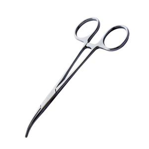 Shernbao Hemostat Curved Scissor - 6 inch